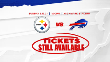 Limited Tickets Available For The Bills Vs Steelers 21 Season Opener