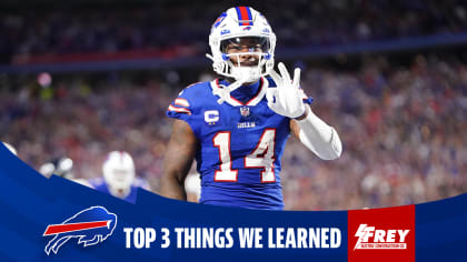 Thad's Three Things: Buffalo Bills vs. Titans