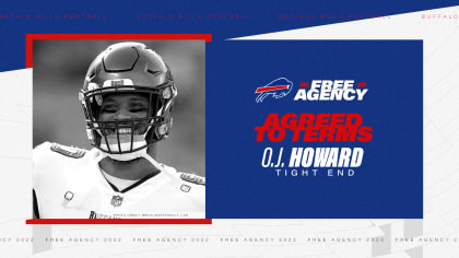 OJ Howard contract: Bills to sign free agent TE to one-year, $3.5 million  deal, per report - DraftKings Network