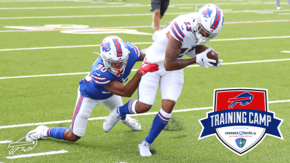 Buffalo Bills running back Devin Singletary (26) runs during practice at  NFL football training camp in Orchard Park, N.Y., on Saturday, July 31,  2021. (AP Photo/Joshua Bessex Stock Photo - Alamy