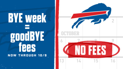 Bills announce on-sale dates for single game tickets