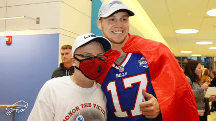 Josh Allen's grandmother & Bills fans will be recognized by Oishei  Children's Hospital.