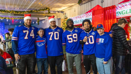 Really heartwarming to be able to give back”  Bills rookies spread holiday  cheer at their Holiday Party