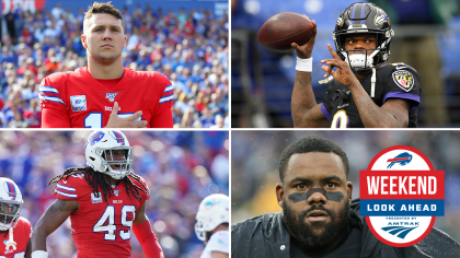 Allen, Jackson set for playoff showdown as Bills host Ravens