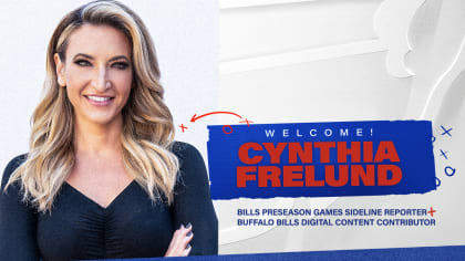 NFL Network's Cynthia Frelund partners with Buffalo Bills