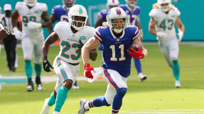 Bills wide receiver Cole Beasley ruled out for Sunday's game against the  Dolphins