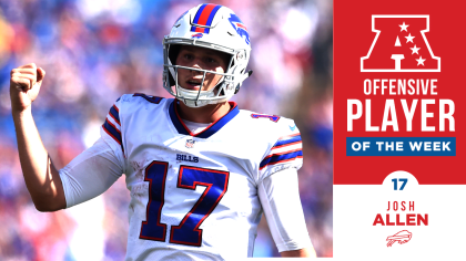 Josh Allen downplays his Bills-record 11th AFC Offensive Player of Week  award