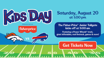 WATCH: 2022 Buffalo Bills Kids Day Fisher-Price® Jr. Tailgate