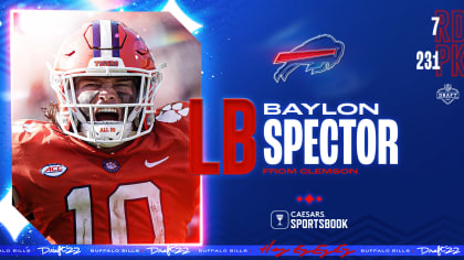 Bills select Baylon Spector with No. 231 pick in 2022 draft