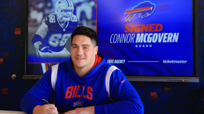 Bills sign G Connor McGovern to three-year deal