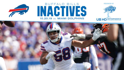 Bills' Matt Milano, Dion Dawkins ACTIVE vs. Jets (Week 14 Inactives) 