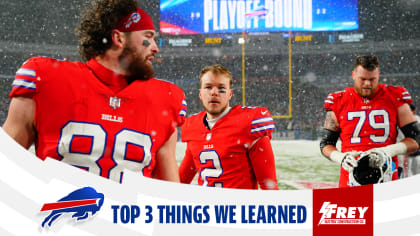 Thad's Three Things: Bills vs. Dolphins