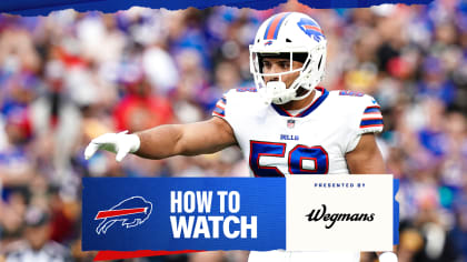 Bills vs. Rams Week 3  How to watch, listen, and stream