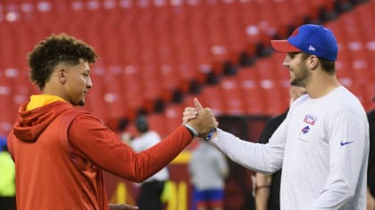 Josh Allen's elaborate handshakes with Buffalo Bills teammates about more  than just having fun - ESPN - Buffalo Bills Blog- ESPN