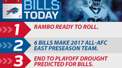 Bills S Bacarri Rambo named AFC Defensive Player of the Week