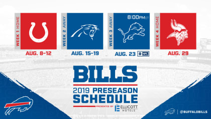 Buffalo Bills-Carolina Panthers preseason 2019: TV channel, time, live  stream information 