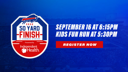 In the Community  Buffalo Bills 50-Yard Finish & Kids Fun Run