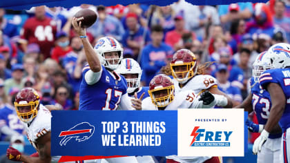 Top 3 things we learned from Bills vs. Steelers