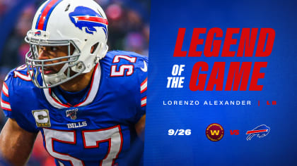 Lorenzo Alexander + 30 Bills legends set to return for Sunday's