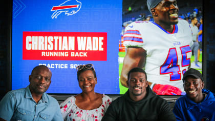 Christian Wade creates an inspirational moment with his first NFL