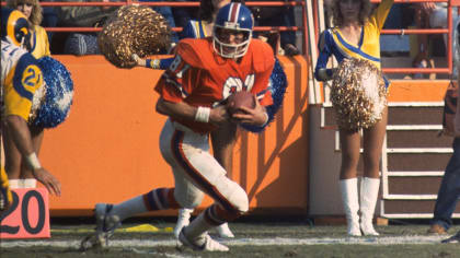 Rookie wide receiver STEVE WATSON (81)--December 17, 1979