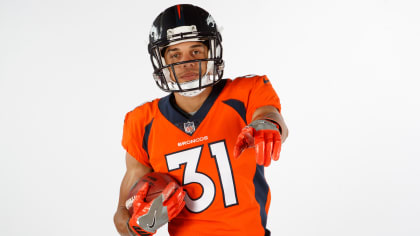 At Christmastime, Denver Broncos safety and proud papa Justin