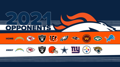 Broncos Release 2021 Schedule