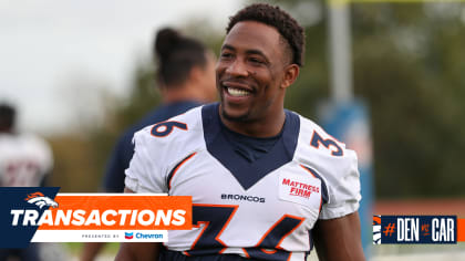 Broncos promote RB Devine Ozigbo to active roster, elevate WR Brandon  Johnson and CB Faion Hicks for matchup vs. Panthers