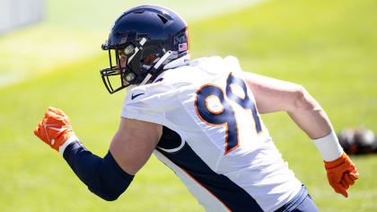 I'm really glad with my choice': DE Zach Allen making comfortable  transition to Broncos' defensive line