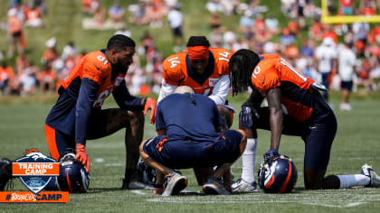 Broncos WR Tim Patrick Hauls In Deep Ball For Touchdown Against