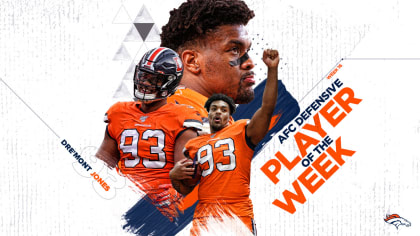 Dre'Mont Jones named AFC Defensive Player of the Week after win vs