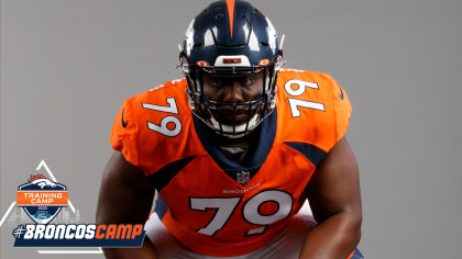 Some Broncos Linemen Appear At Training Camp With Unusual Extra