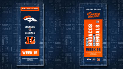 Denver Broncos Ticket Runner