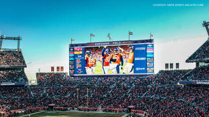 Broncos announce more than $100 million in upgrades to Empower Field at  Mile High