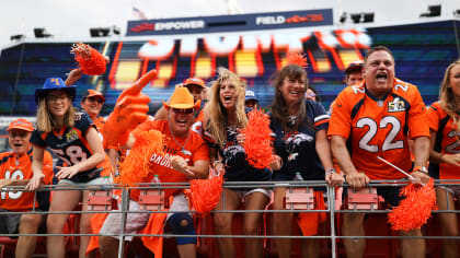 Broncos Charities 50/50 Raffle to benefit Denver Broncos Charities during  Sunday's game against the 49ers