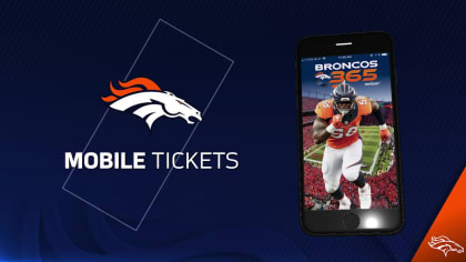 Denver Broncos  Mobile Ticketing