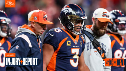 Broncos QB Russell Wilson (concussion) exits vs. Chiefs