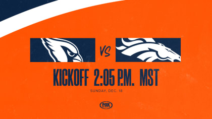 Broncos vs. Cardinals: Where to watch on TV, online streaming