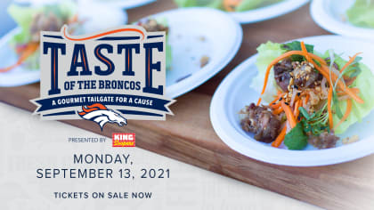 Tickets now on sale for 2021 Taste of the Broncos presented by