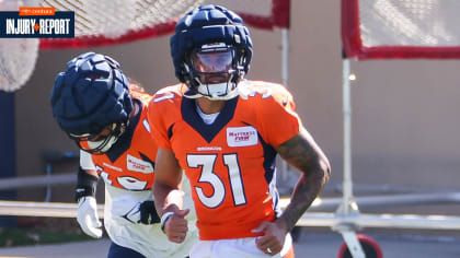 Broncos injury report: Justin Simmons, Jerry Jeudy limited