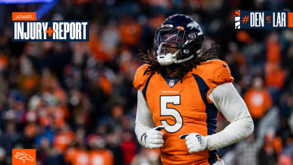 Denver Broncos injuries: Offensive guard Dalton Risner seen in ankle boot