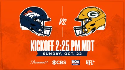 Denver Broncos vs. Green Bay Packers How to watch listen and