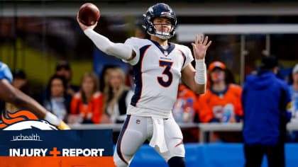 Broncos QB Drew Lock suffers sprained right thumb, expected to