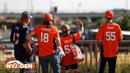 Sports apparel store near Empower Field at Mile High ready for new Broncos  season but curious about future - CBS Colorado