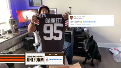 Social media reacts to new Cleveland Browns uniforms