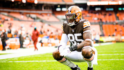 David Njoku has no comment on whether Cleveland Browns right for him