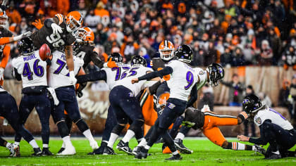 Three stats that stand out ahead of Sunday's Ravens-Browns game