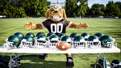 Browns Equipment Staff and Youth Football Department Donate Cleats and  Additional Gear to High Schools across Northeast Ohio