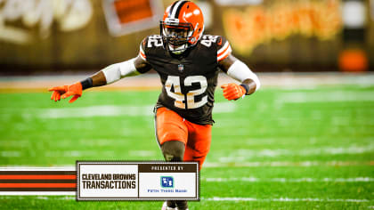 Browns elevate LB Montrel Meander