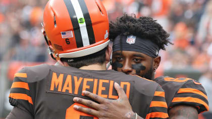 Watch live video inside Browns team shop stocked with new Odell Beckham Jr.  jerseys at 11 a.m. 